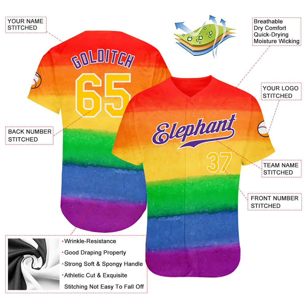 Sublimation Baseball Uniform Jersey Shirts